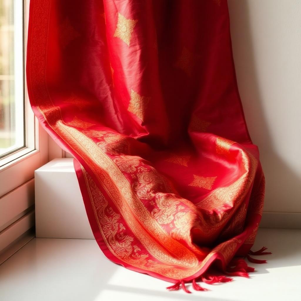 Banarasi silk with zari embroidery